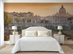 Slaapkamer fotobehang Vaticaan